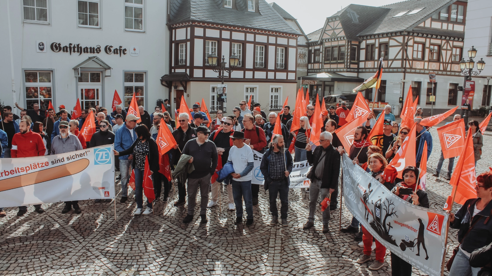 ZF Demozug Teaserbild