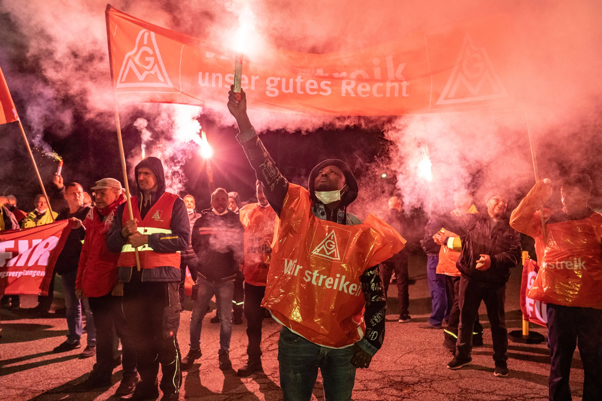 Warnstreik 03.11.2022 WS Continental Rheinböllen